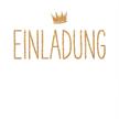 Einladungskarten Krone gold | Bild 1