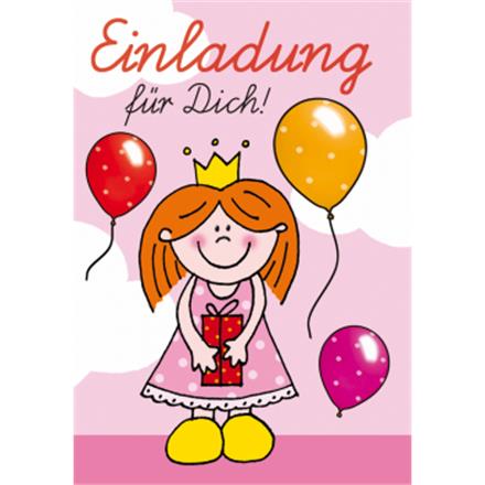 Einladungskarten Prinzessin