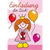 Einladungskarten Prinzessin