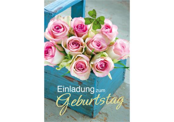 Einladungskarten Rosen | Bild 1