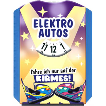 Elektroautos Parkscheibe