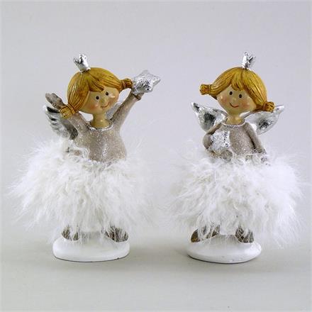 Engel Rock weiss (10 cm)