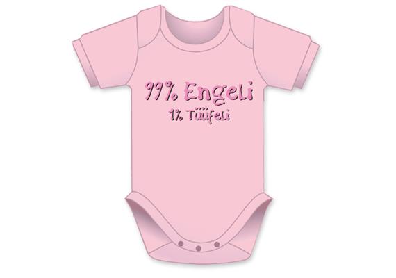 Engeli Tüüfeli rosa Body - Grösse 74/80