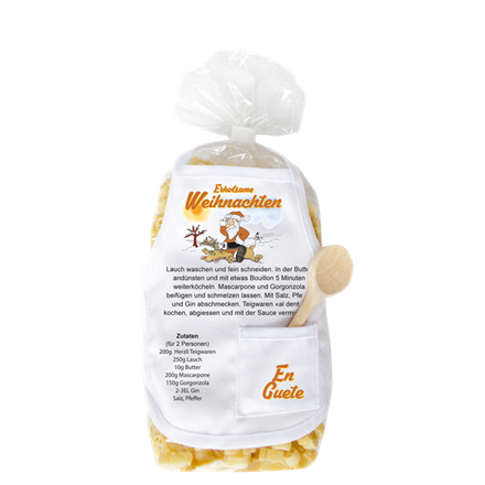 Erholsame Weihnachten Engel Pasta