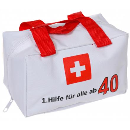 Erste Hilfe Tasche 40. Geburtstag