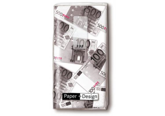 Euro Geld Taschentücher
