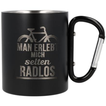 Fahrrad Karabiner Becher