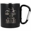 Fahrrad Karabiner Becher | Bild 1