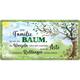 Familie Baum Metallschild