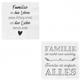 Familie Servietten (2 sort.)