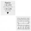 Familie Servietten (2 sort.)