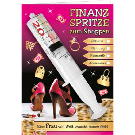 Finanzspritze Shopping