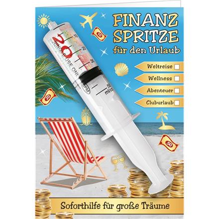 Finanzspritze Urlaub
