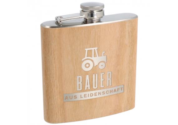 Flachmann Holz Bauer