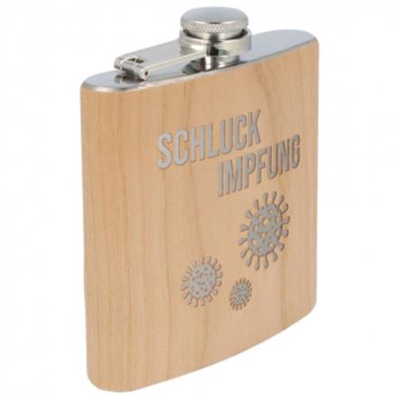 Flachmann Holz Schluckimpfung
