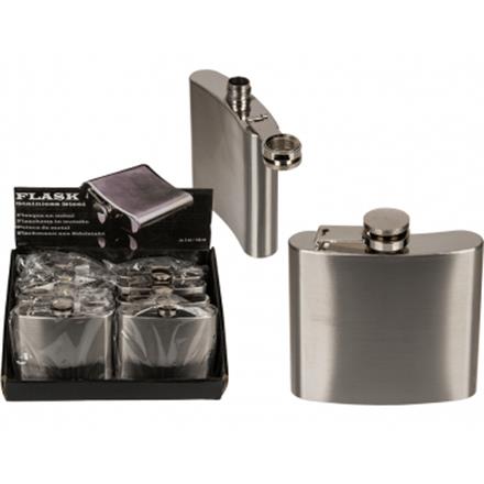 Flachmann Metall (Display)