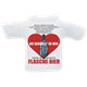 Flasche Bier Mini-T-Shirt