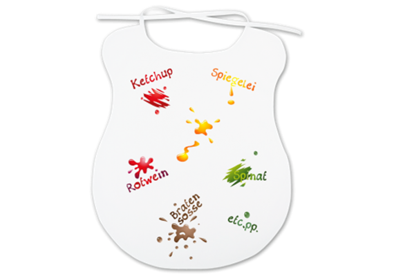 Flecken Spaghettilatz