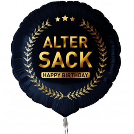 Folienballon Alter Sack (45 cm)