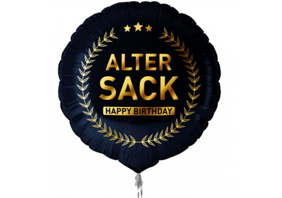 Folienballon Alter Sack (45 cm)