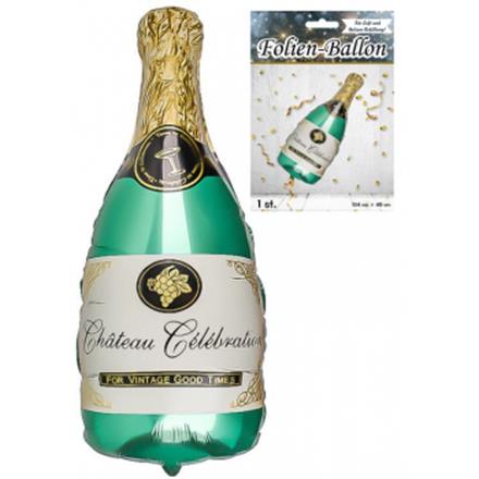 Folienballon Champagner Flasche (104 cm)