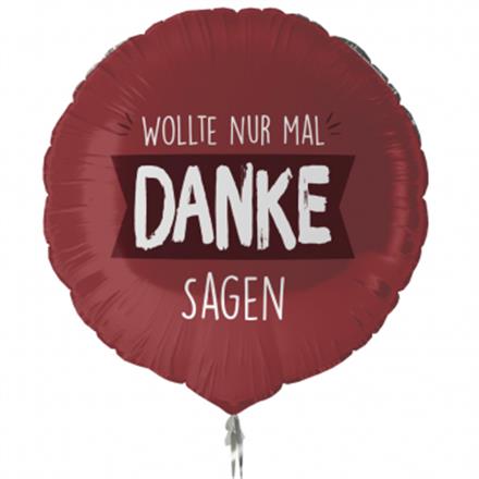 Folienballon Danke (45 cm)