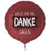 Folienballon Danke (45 cm)