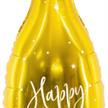 Folienballon Flasche New Year gold (82 cm) | Bild 1
