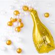 Folienballon Flasche New Year gold (82 cm) | Bild 2