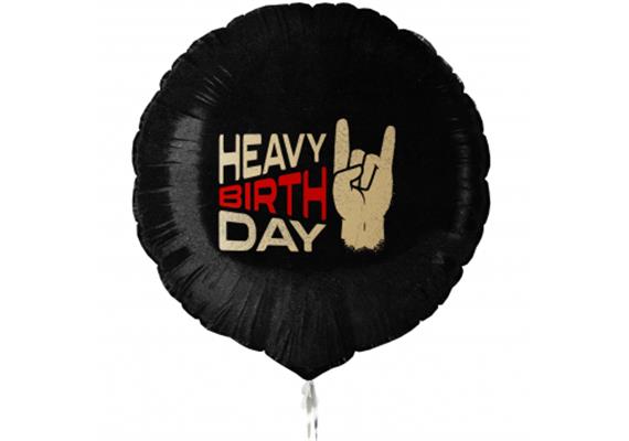 Folienballon Heavy Birthday (45 cm)