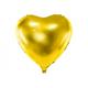 Folienballon Herz gold (45 cm)