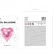 Folienballon Herz rosa (45 cm) | Bild 2