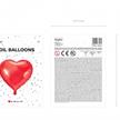 Folienballon Herz rot (60 cm!) | Bild 2