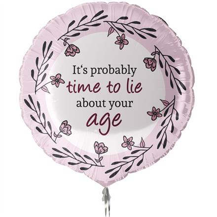 Folienballon Probably Time (45 cm)