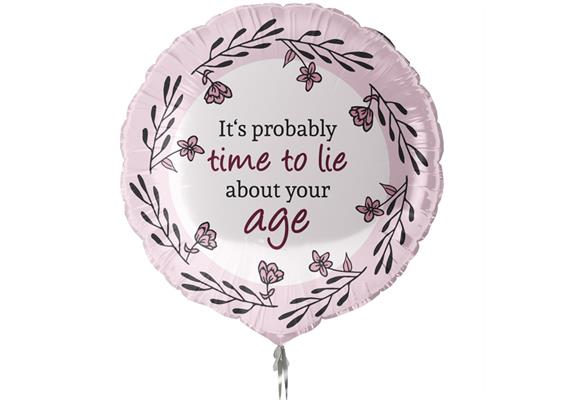 Folienballon Probably Time (45 cm)