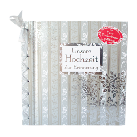 Fotoalbum Hochzeit mit Sticker