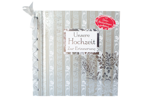 Fotoalbum Hochzeit mit Sticker