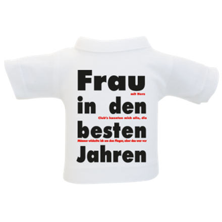 Frau beste Jahre Mini-T-Shirt