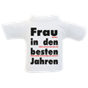 Frau beste Jahre Mini-T-Shirt