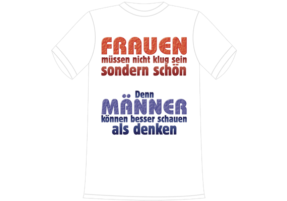 Frauen Männer T-Shirt - XL