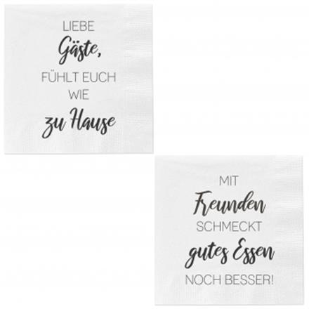 Freunde Servietten (2 sort.)