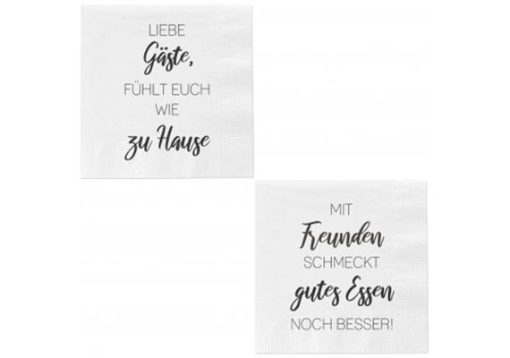 Freunde Servietten (2 sort.)