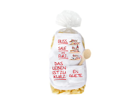 Friss Sauf Furz Schwein Pasta