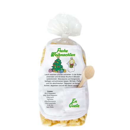 Frohe Weihnachten Engel Pasta (Tannenbaum)