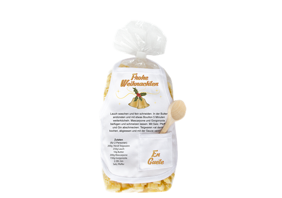Frohe Weihnachten Pasta (Glocken)