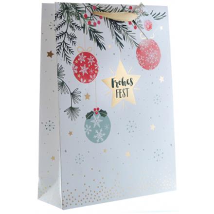 Frohes Fest Geschenktasche (M)