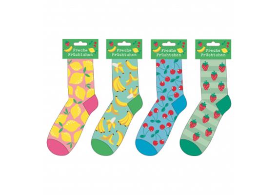 Früchte Socken (4 sort.)