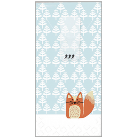 Fuchs Winter Taschentuch