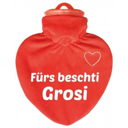 Fürs beschti Grosi Bettflasche