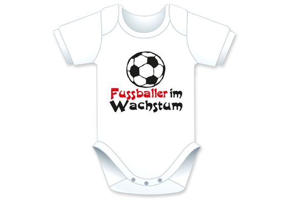 Fussballer Wachstum Body - Grösse 62/68